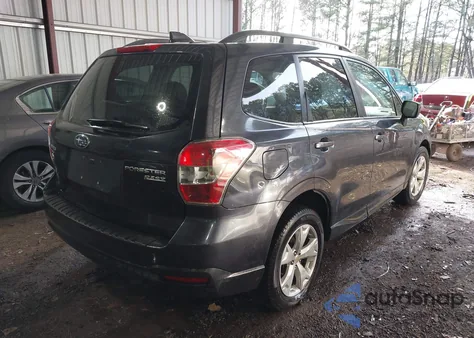 2016 Subaru Forester 2.5I Premium из США, поврежденный, VIN JF2SJADC4GH413620